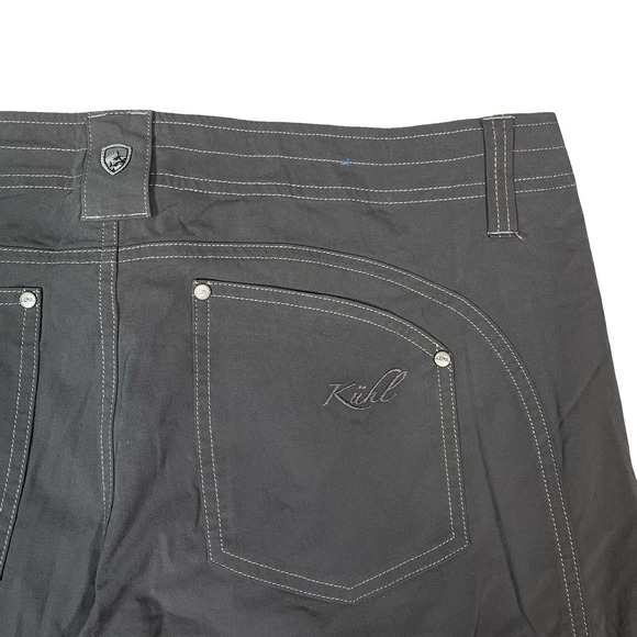 KUHL Legendary Pants Womens Size 21 Short (36x31) Gray Hiking Outdoors Utility‎ - Picture 8 of 16
